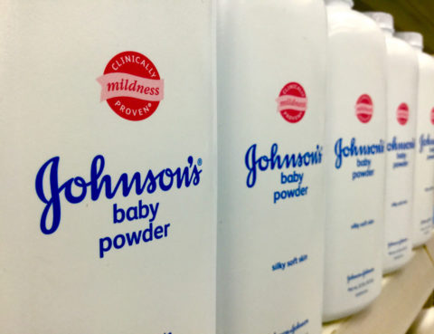Johnson and Johnson taclum powder and ovarian cancer
